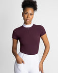 Air Short Sleeve Show Shirt (Mulberry)