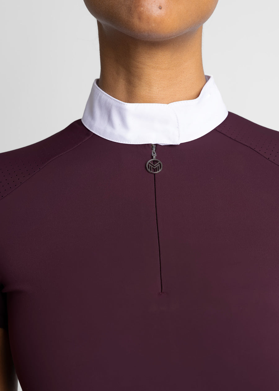 Air Short Sleeve Show Shirt (Mulberry)