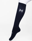 Flag Riding Socks (Navy)