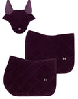 Velvet Jumping Saddle Pad (Amethyst)