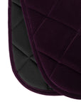 Velvet Jumping Saddle Pad (Amethyst)