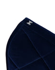 Velvet Jumping Saddle Pad (Sapphire)