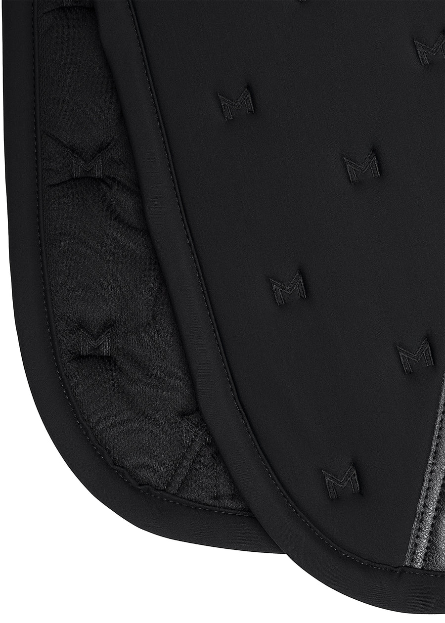 Stamp Jumping Saddle Pad (Black)