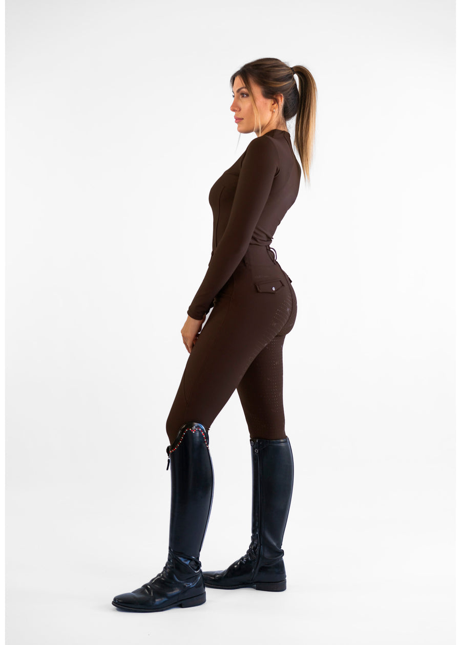 Long Sleeve Base Layer (Chocolate)