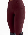 Pro Riding Leggings (Burgundy)