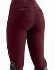 Pro Riding Leggings (Burgundy)