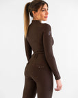 Long Sleeve Base Layer (Chocolate)