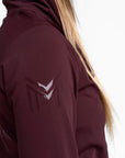 Reflection Zip Hoodie (Burgundy)