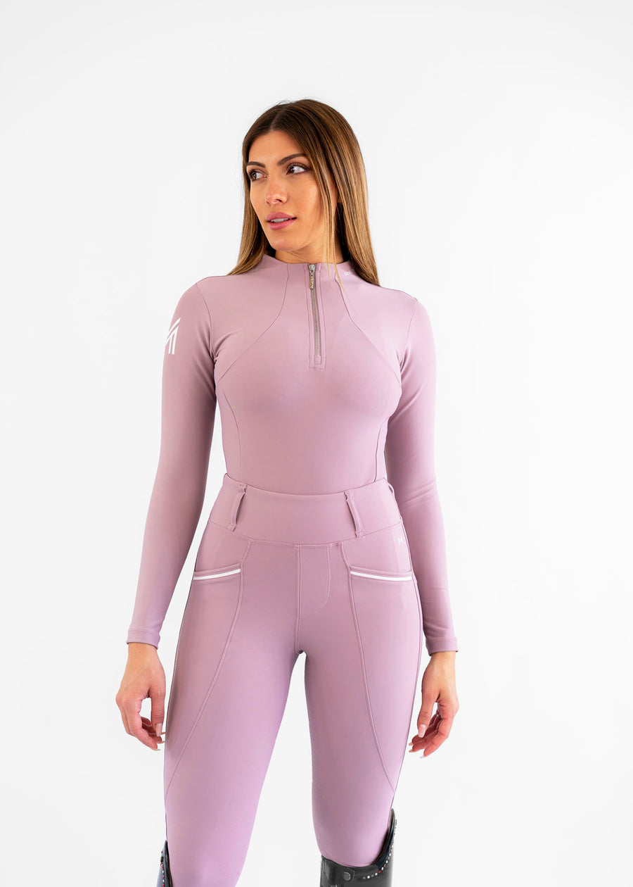 Long Sleeve Base Layer (Mauve)