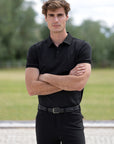 Cross Polo Shirt (Black)