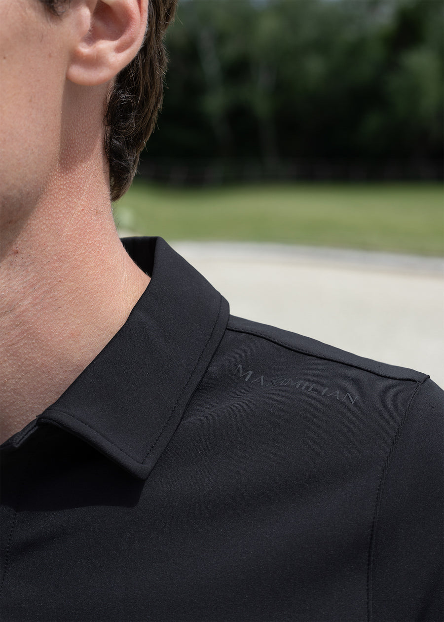 Cross Polo Shirt (Black)