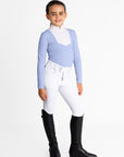 YR Sienna Long Sleeve Show Shirt (Iris Blue)