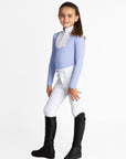 YR Sienna Long Sleeve Show Shirt (Iris Blue)