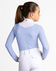 YR Sienna Long Sleeve Show Shirt (Iris Blue)