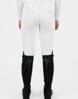 YR Pro Riding Leggings (White)