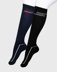 2-Pack Revo Riding Socks (Black/Navy)