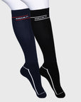 2-Pack Revo Riding Socks (Black/Navy)