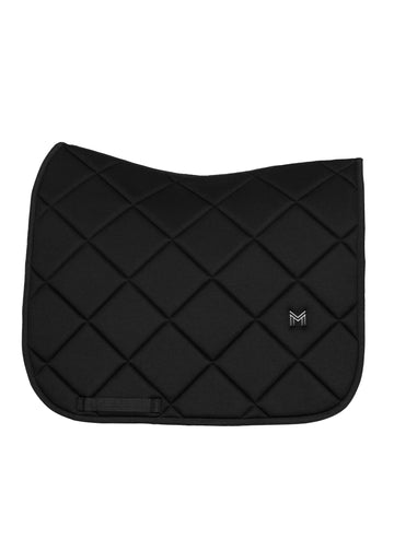 Crew Dressage Saddle Pad (Black)