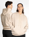 Icon Oversized Hoodie (Beige)