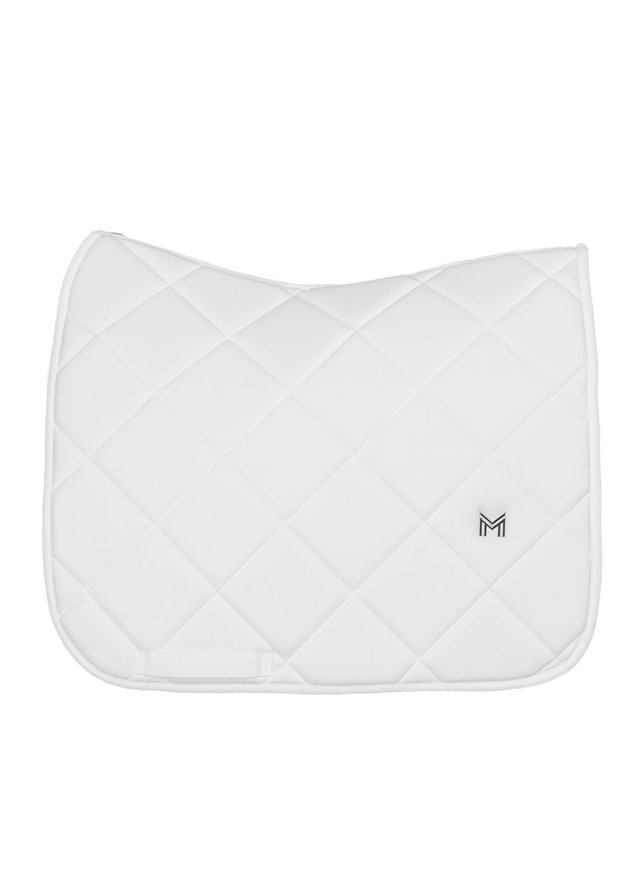 Crew Dressage Saddle Pad (White)