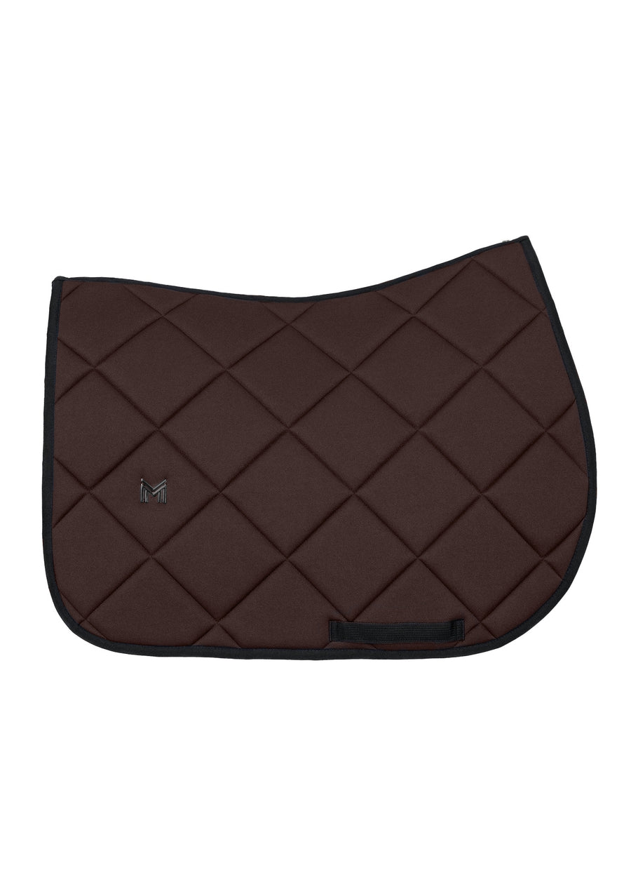 Crew Jumping Saddle Pad (Chocolate)