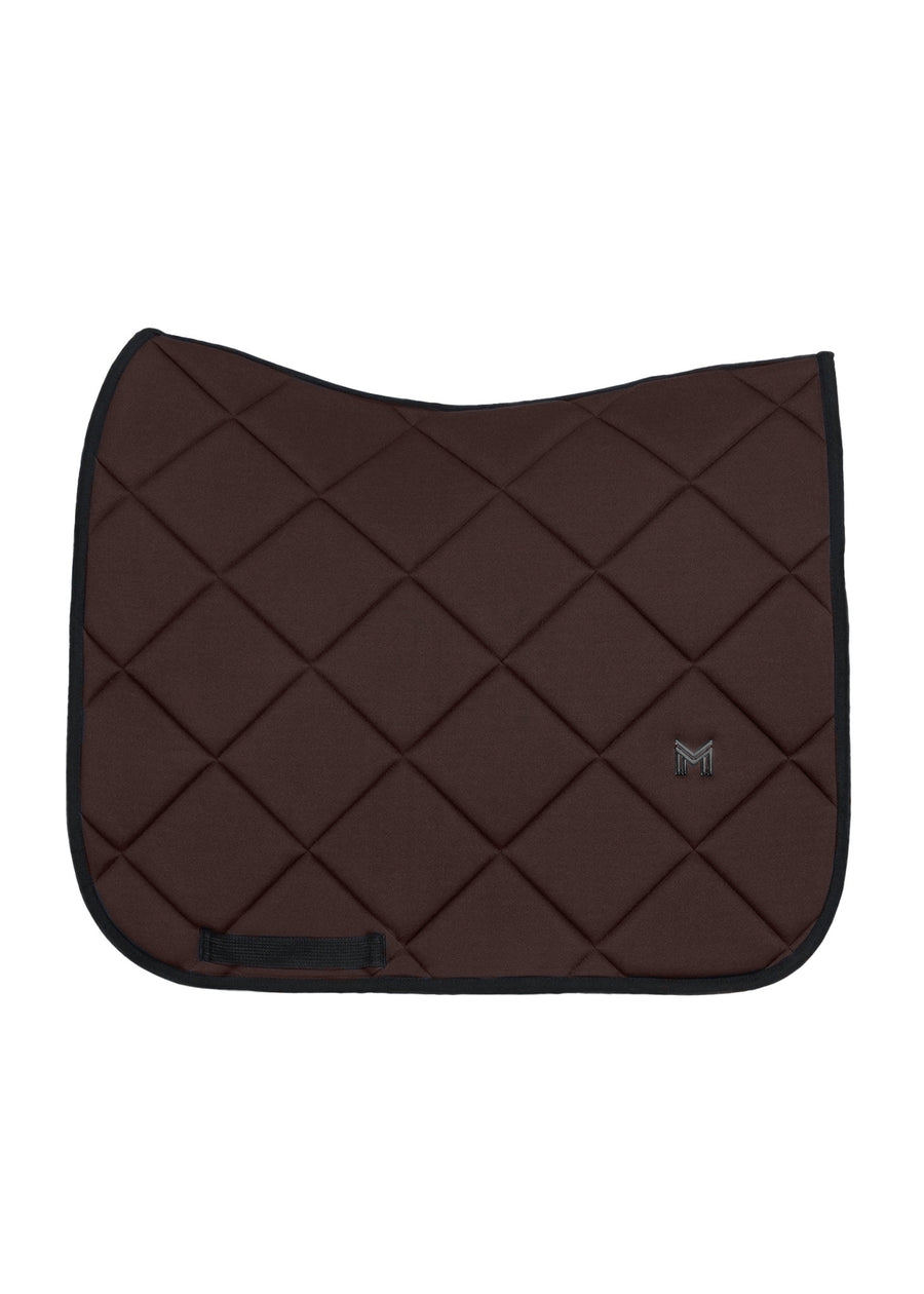 Crew Dressage Saddle Pad (Chocolate)