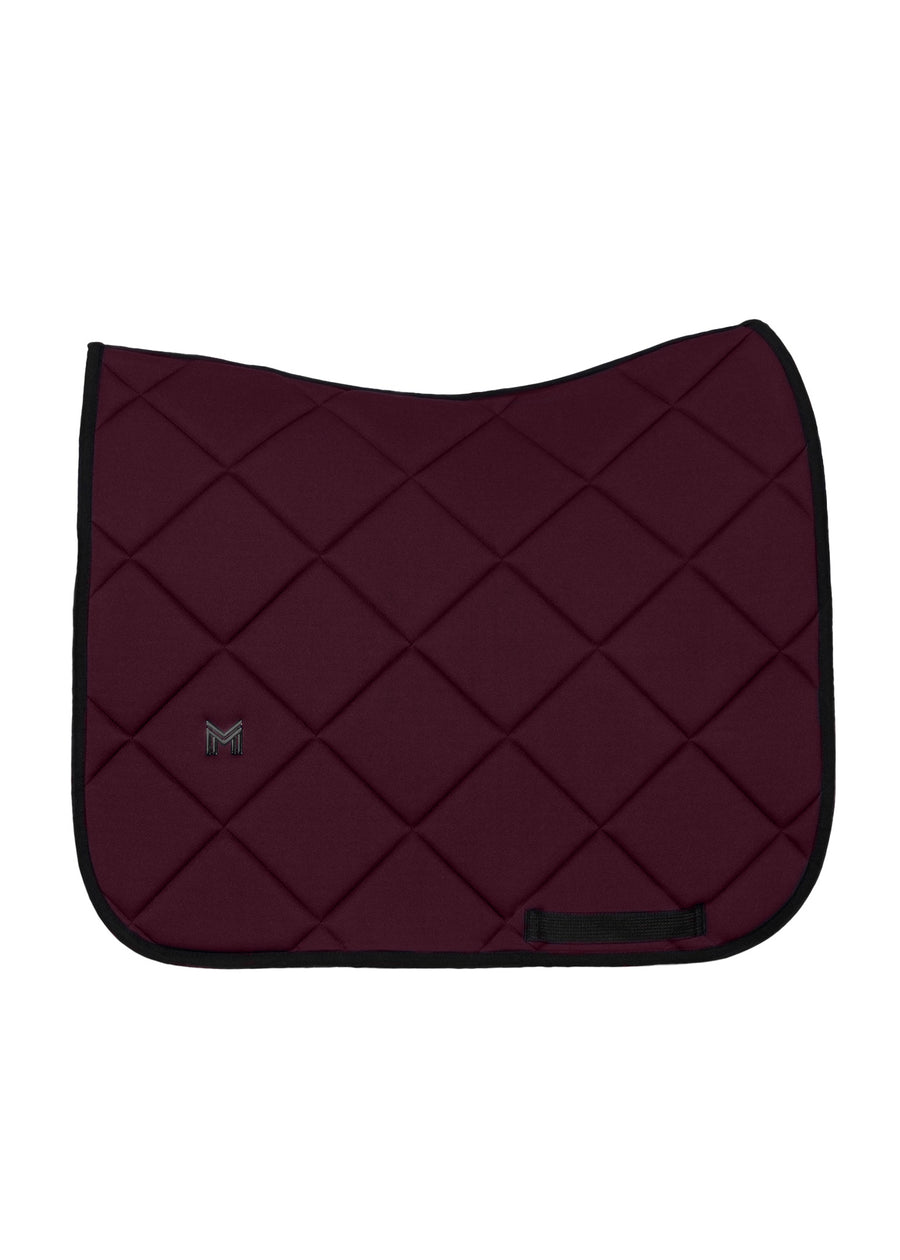 Crew Dressage Saddle Pad (Burgundy)