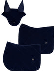 Velvet Ear Bonnet (Sapphire)