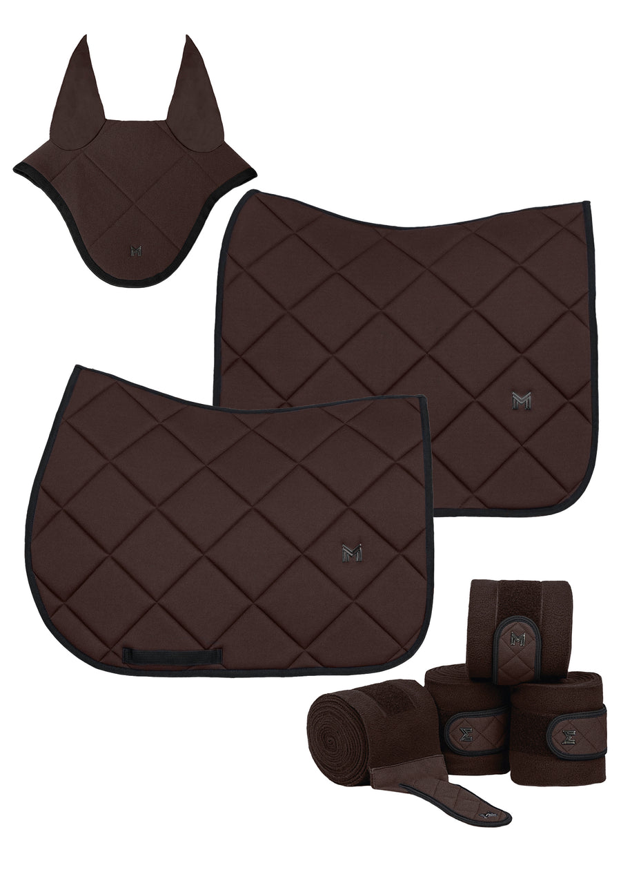 Crew Jumping Saddle Pad (Chocolate)