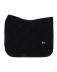 Velvet Dressage Saddle Pad (Black)