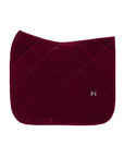 Velvet Dressage Saddle Pad (Ruby)