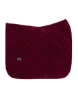 Velvet Dressage Saddle Pad (Ruby)