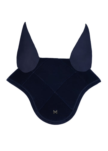 Velvet Ear Bonnet (Sapphire)