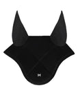 Velvet Ear Bonnet (Black)