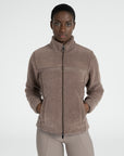 Ciara Teddy Jacket (Taupe)