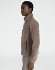 Ciara Teddy Jacket (Taupe)