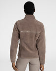 Ciara Teddy Jacket (Taupe)