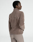 Ciara Teddy Jacket (Taupe)