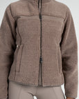 Ciara Teddy Jacket (Taupe)