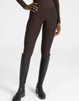 Outline Riding Leggings (Chocolate)