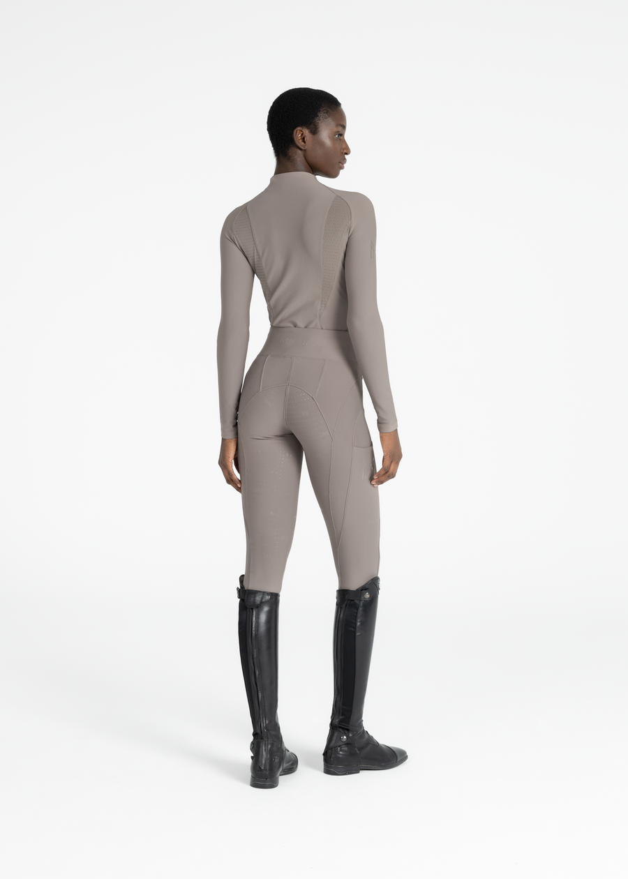 Frame Long Sleeve Base Layer (Taupe)