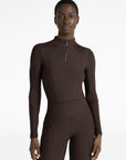 Frame Long Sleeve Base Layer (Chocolate)