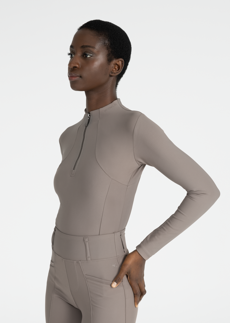 Long Sleeve Base Layer (Taupe)