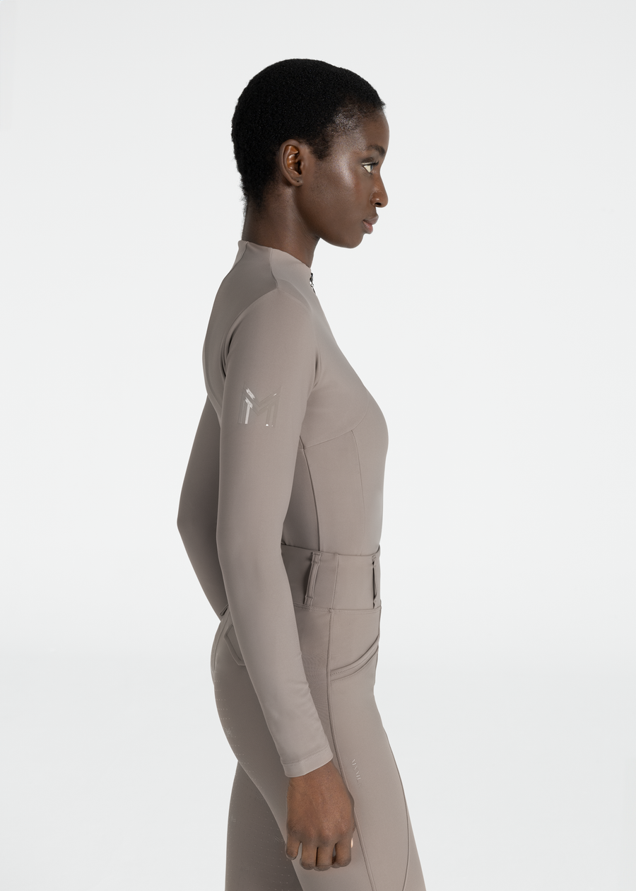 Long Sleeve Base Layer (Taupe)