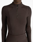 Frame Long Sleeve Base Layer (Chocolate)