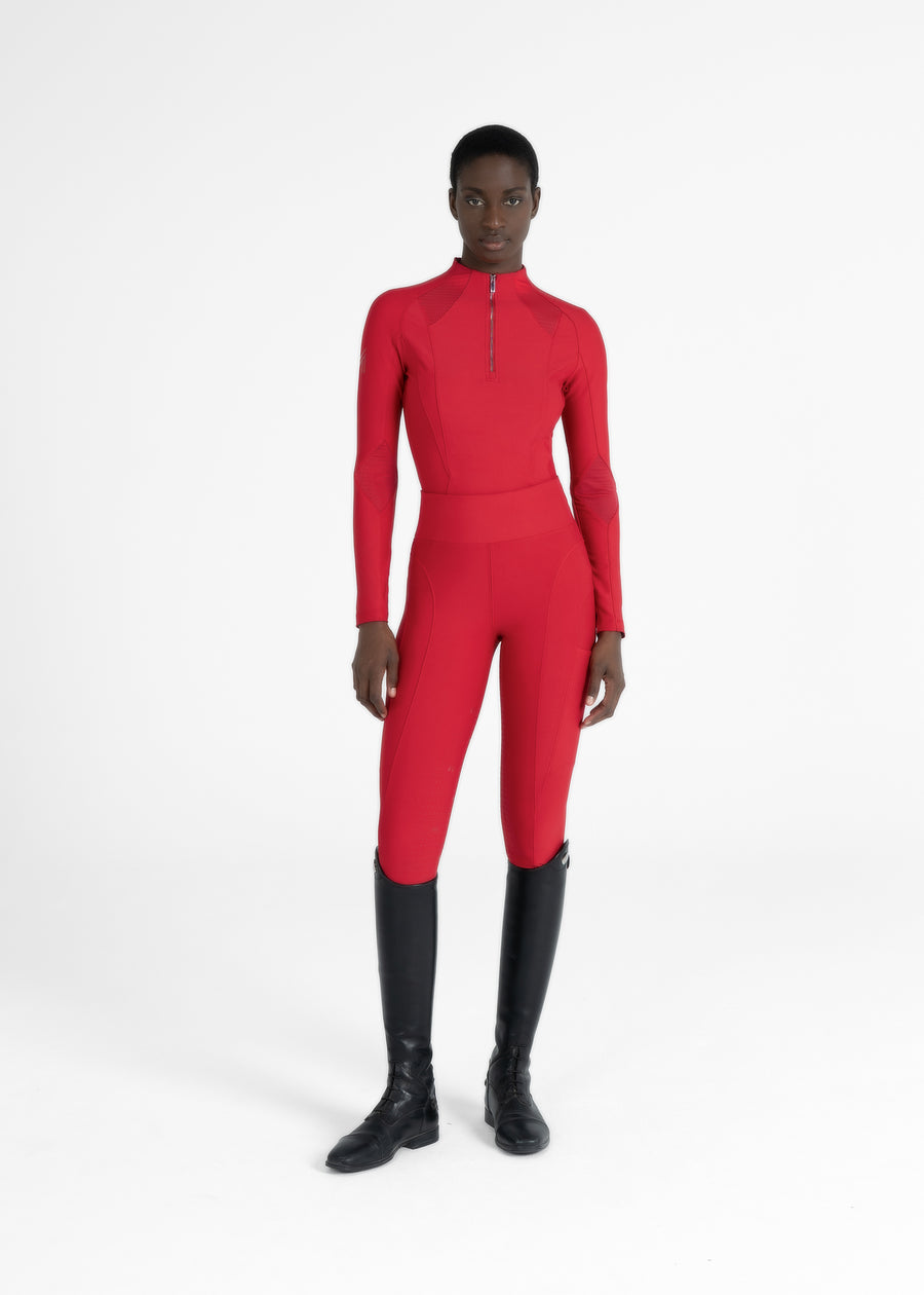 Frame Long Sleeve Base Layer (Grenadine)