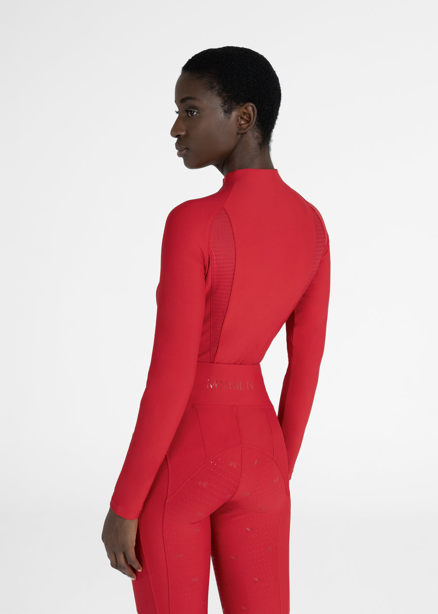 Frame Long Sleeve Base Layer (Grenadine)