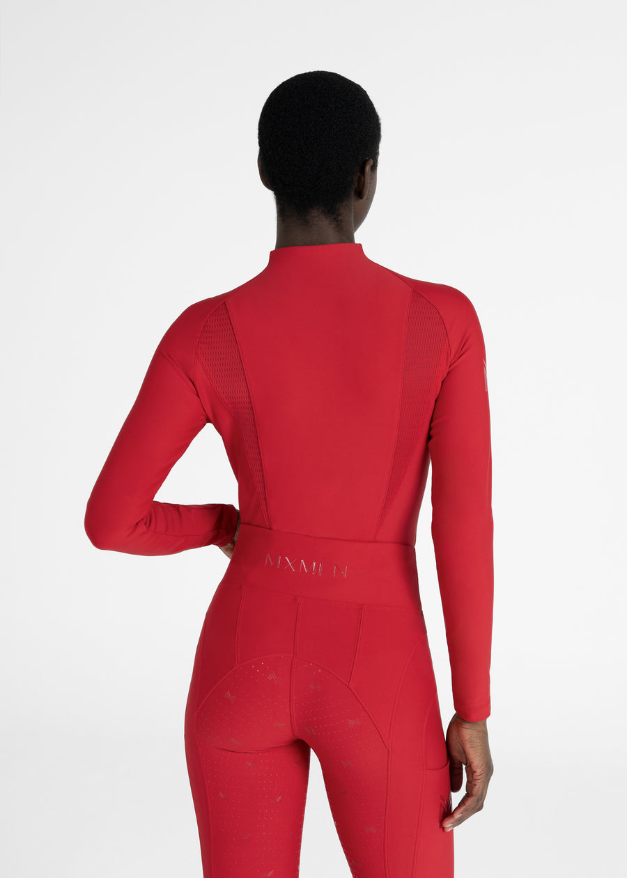 Frame Long Sleeve Base Layer (Grenadine)