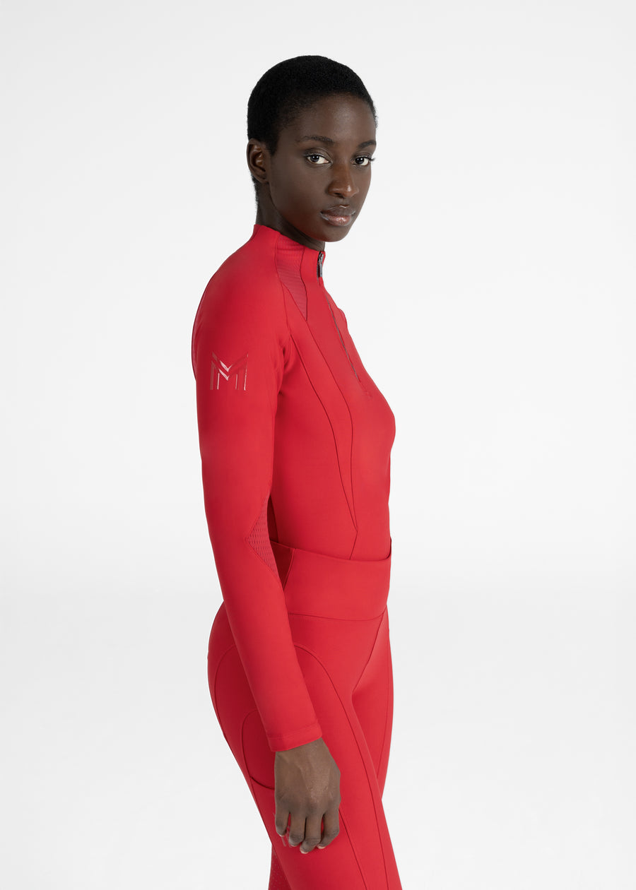 Frame Long Sleeve Base Layer (Grenadine)