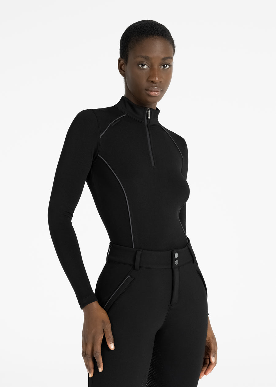 Arctic Fleeced Base Layer (Black)